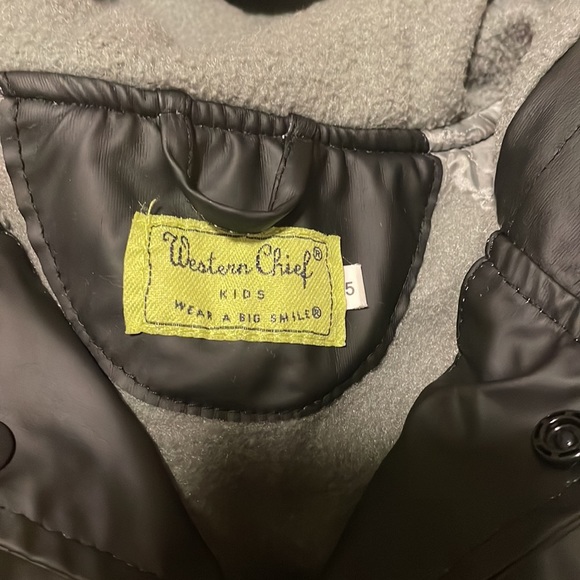 Lined Raincoat Batman Western Chief Children’s size 5 - Picture 3 of 7